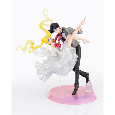 Sailor Moon FiguartsZERO Chouette PVC Statue Usagi & Tuxedo Mask Moonlight Glow Edition 24cm - Scale Statue - Bandai Tamashii Nations - Hobby Figures UK