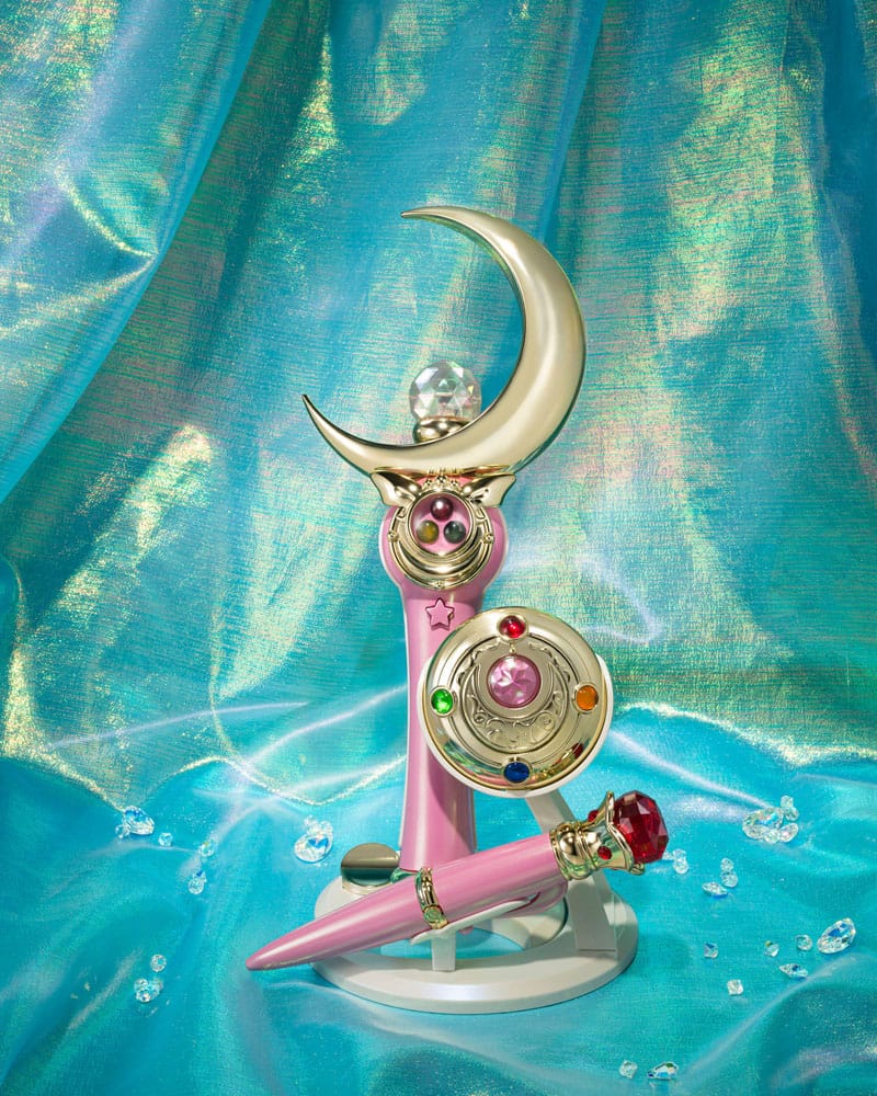 Sailor Moon Proplica Replicas Transformation Brooch & Disguise Pen Set Brilliant Color Edition - Scale Statue - Bandai Tamashii Nations - Hobby Figures UK