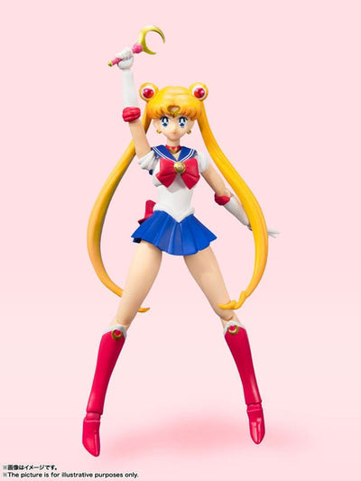Sailor Moon S.H. Figuarts Action Figure Sailor Moon Animation Color Edition 14cm - Action Figures - Bandai Tamashii Nations - Hobby Figures UK
