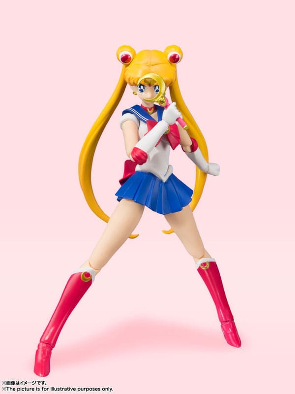 Sailor Moon S.H. Figuarts Action Figure Sailor Moon Animation Color Edition 14cm - Action Figures - Bandai Tamashii Nations - Hobby Figures UK