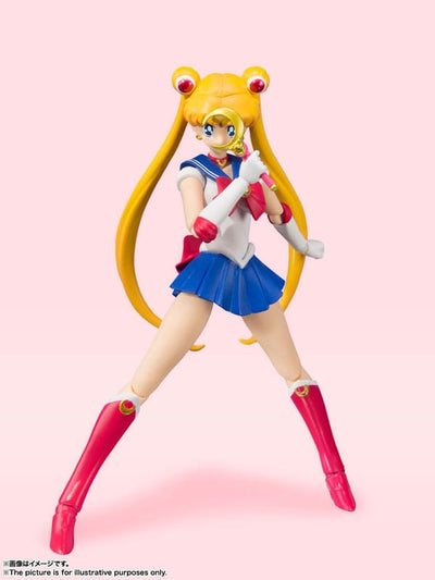 Sailor Moon S.H. Figuarts Action Figure Sailor Moon Animation Color Edition 14cm - Action Figures - Bandai Tamashii Nations - Hobby Figures UK