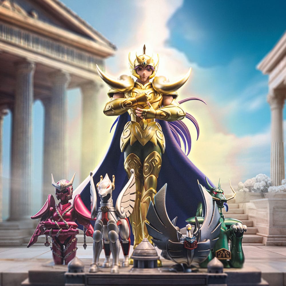 Saint Seiya Art Scale Statue 1/10 Aries Mu Deluxe 27cm - Scale Statue - Iron Studios - Hobby Figures UK