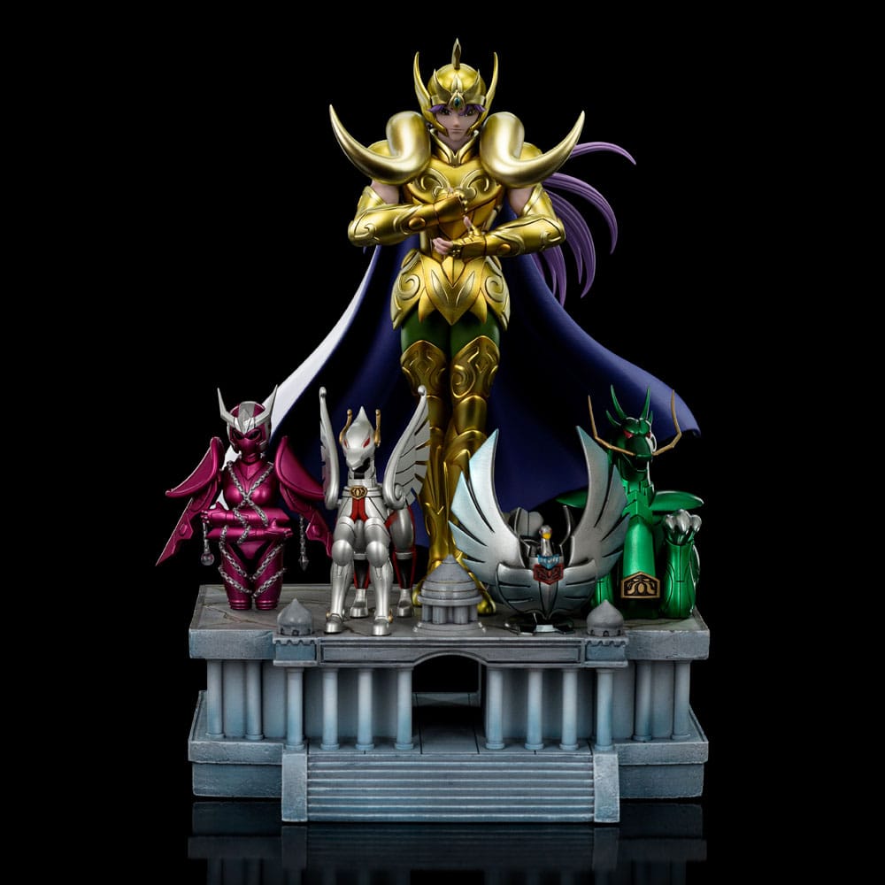 Saint Seiya Art Scale Statue 1/10 Aries Mu Deluxe 27cm - Scale Statue - Iron Studios - Hobby Figures UK
