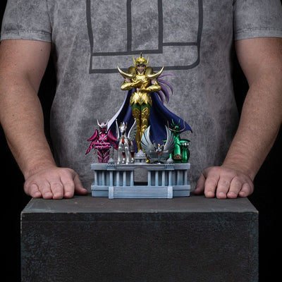 Saint Seiya Art Scale Statue 1/10 Aries Mu Deluxe 27cm - Scale Statue - Iron Studios - Hobby Figures UK
