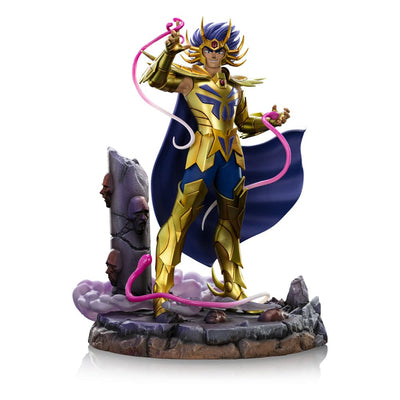 Saint Seiya Art Scale Statue 1/10 TCancer Deathmask 23cm - Scale Statue - Iron Studios - Hobby Figures UK