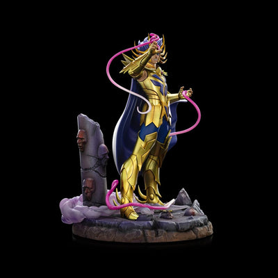 Saint Seiya Art Scale Statue 1/10 TCancer Deathmask 23cm - Scale Statue - Iron Studios - Hobby Figures UK