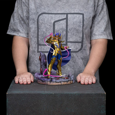 Saint Seiya Art Scale Statue 1/10 TCancer Deathmask 23cm - Scale Statue - Iron Studios - Hobby Figures UK