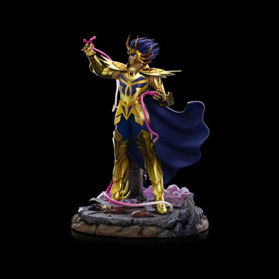 Saint Seiya Art Scale Statue 1/10 TCancer Deathmask 23cm - Scale Statue - Iron Studios - Hobby Figures UK