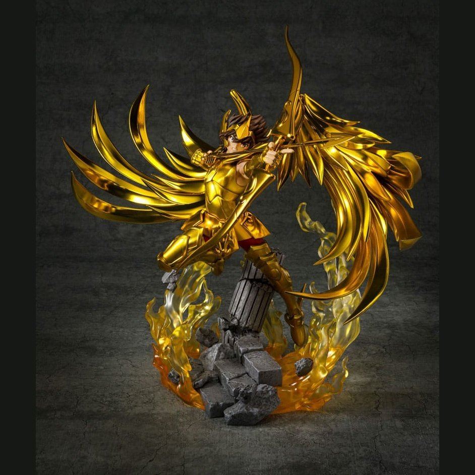 Saint Seiya Figuarts ZERO Metallic Touch PVC Statue Sagitarius Seiya 2 ...