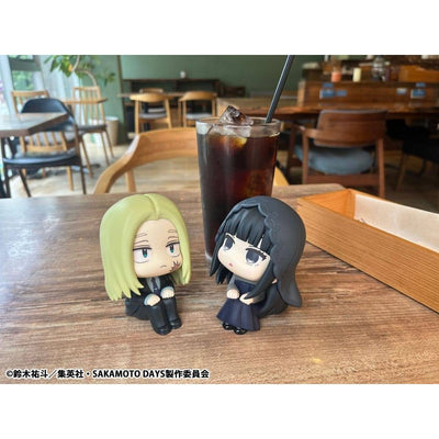 Sakamoto Days Look Up PVC Statue Shishiba & Osaragi Set (with gift) 11cm - Scale Statue - Megahouse - Hobby Figures UK