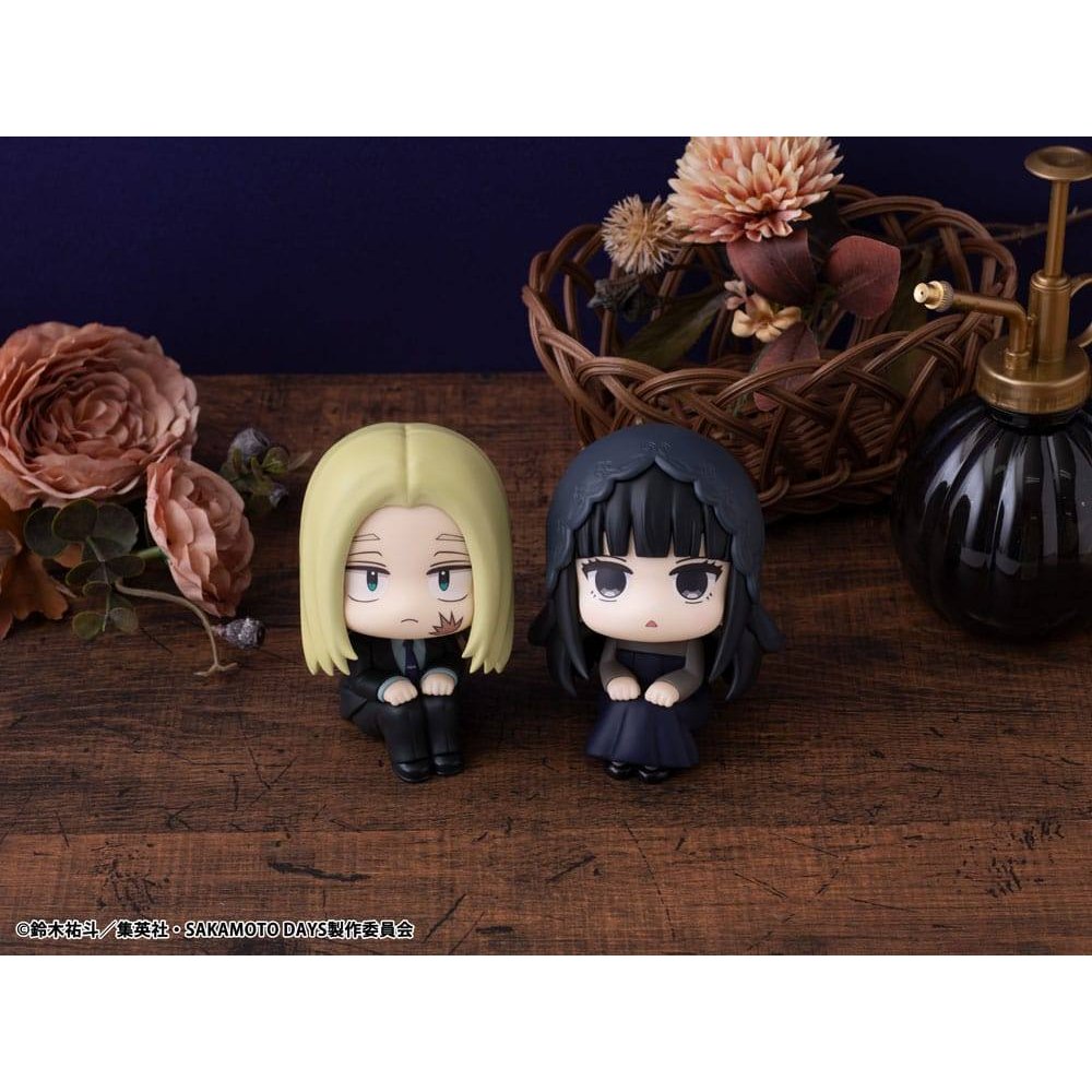 Sakamoto Days Look Up PVC Statue Shishiba & Osaragi Set (with gift) 11cm - Scale Statue - Megahouse - Hobby Figures UK