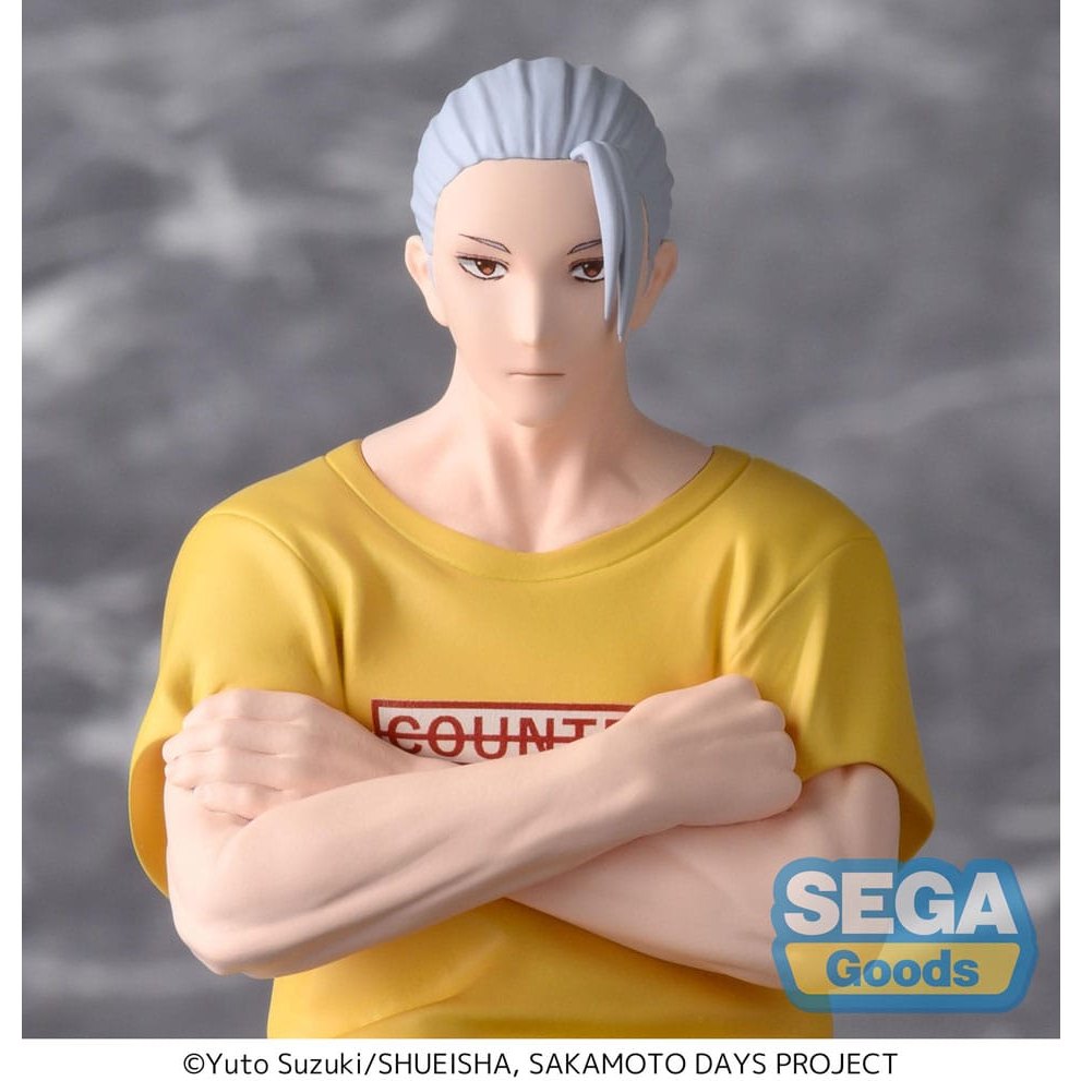 Sakamoto Days PM Perching PVC Statue Taro Sakamoto Serious Ver. 14cm - Scale Statue - Sega - Hobby Figures UK