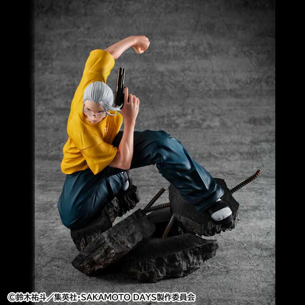 Sakamoto Days PVC Statue Taro Sakamoto 20cm - Scale Statue - Megahouse - Hobby Figures UK