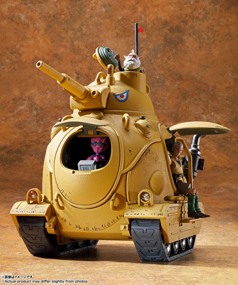 Sand Land Chogokin Diecast Model Sand Land Tank 104 15cm - Scale Statue - Bandai Tamashii Nations - Hobby Figures UK