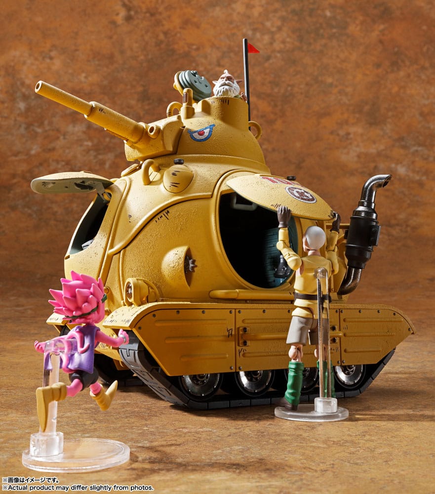 Sand Land Chogokin Diecast Model Sand Land Tank 104 15cm - Scale Statue - Bandai Tamashii Nations - Hobby Figures UK