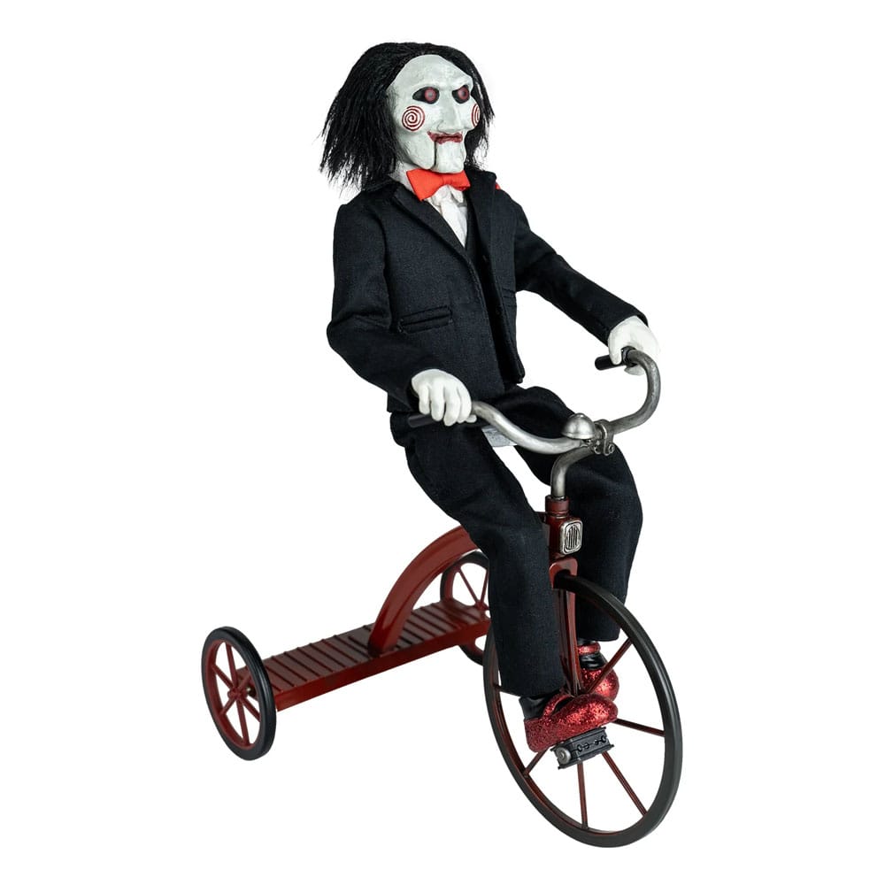 Saw Action Figure 1/6 Billy the Puppet with Tricycle 18cm - Scale Statue - Trick Or Treat Studios - Hobby Figures UK