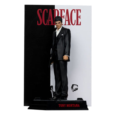 Scarface Movie Maniacs PVC Statue Tony Montana 17cm - Scale Statue - McFarlane Toys - Hobby Figures UK