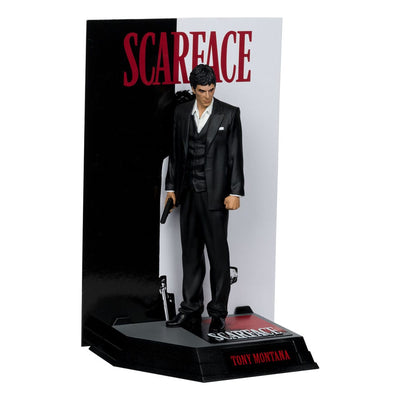 Scarface Movie Maniacs PVC Statue Tony Montana 17cm - Scale Statue - McFarlane Toys - Hobby Figures UK