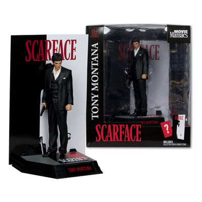 Scarface Movie Maniacs PVC Statue Tony Montana 17cm - Scale Statue - McFarlane Toys - Hobby Figures UK