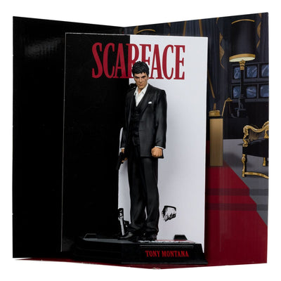 Scarface Movie Maniacs PVC Statue Tony Montana 17cm - Scale Statue - McFarlane Toys - Hobby Figures UK