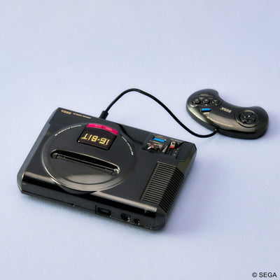 Sega Hardware Series Bright Arts Gallery Diecast Mini Figure Mega Drive - Mini Figures - Square-Enix - Hobby Figures UK