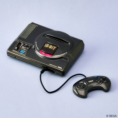 Sega Hardware Series Bright Arts Gallery Diecast Mini Figure Mega Drive - Mini Figures - Square-Enix - Hobby Figures UK