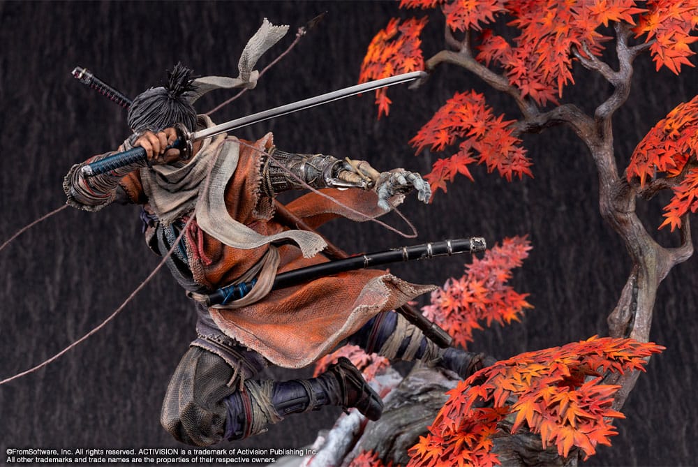 Sekiro: Shadows Die Twice PVC Statue 1/7 Wolf 42cm - Scale Statue - Kotobukiya - Hobby Figures UK