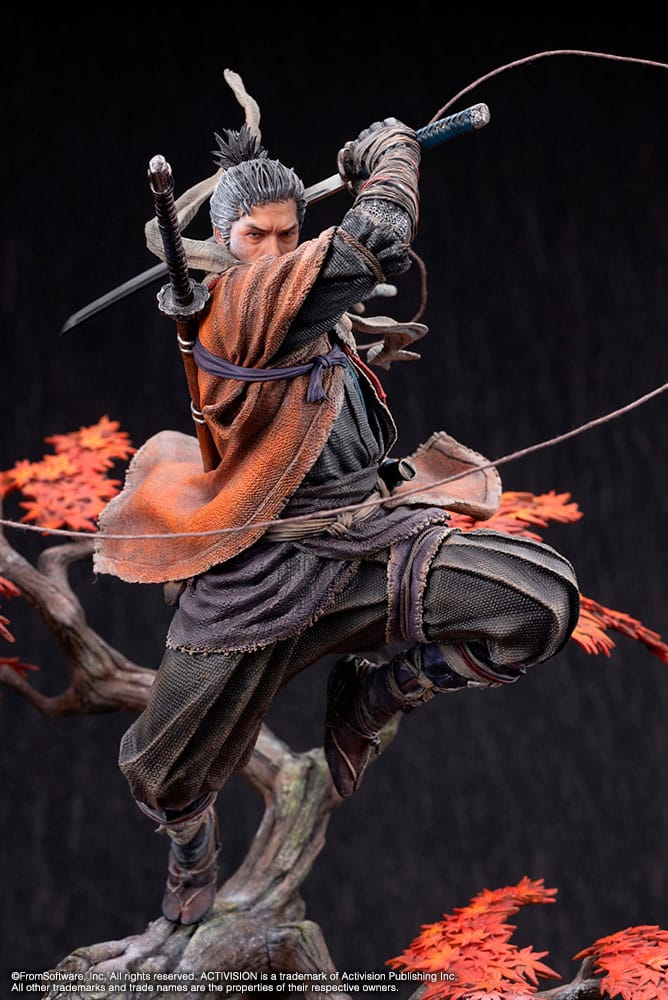 Sekiro: Shadows Die Twice PVC Statue 1/7 Wolf 42cm - Scale Statue - Kotobukiya - Hobby Figures UK