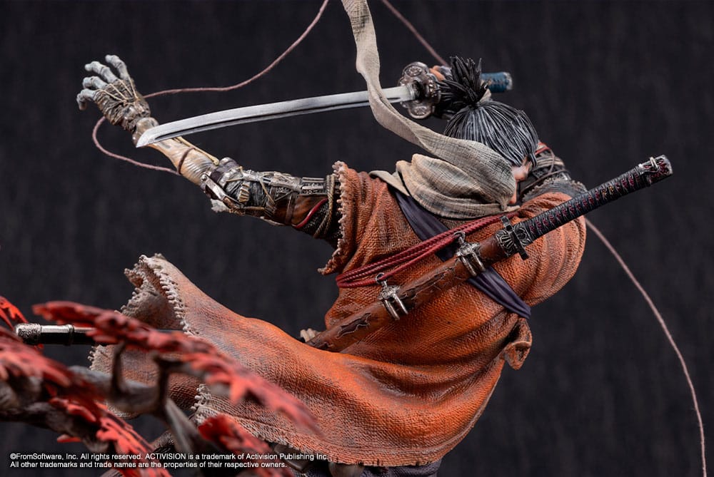 Sekiro: Shadows Die Twice PVC Statue 1/7 Wolf 42cm - Scale Statue - Kotobukiya - Hobby Figures UK