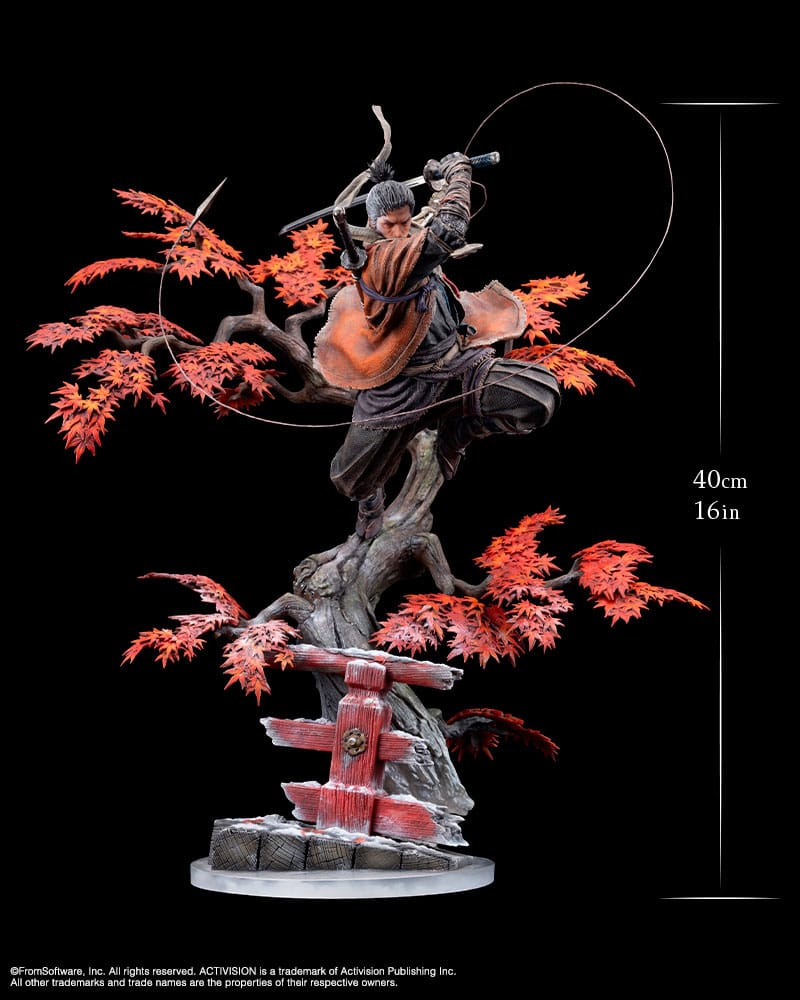 Sekiro: Shadows Die Twice PVC Statue 1/7 Wolf 42cm - Scale Statue - Kotobukiya - Hobby Figures UK