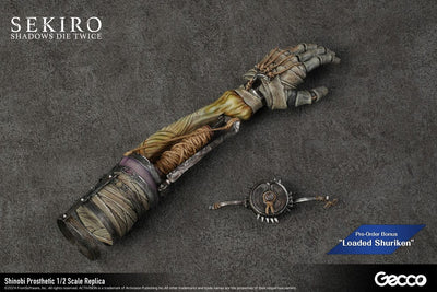 Sekiro: Shadows Die Twice Replica 1/2 Shinobi Prosthetic 32cm - Scale Statue - Gecco - Hobby Figures UK