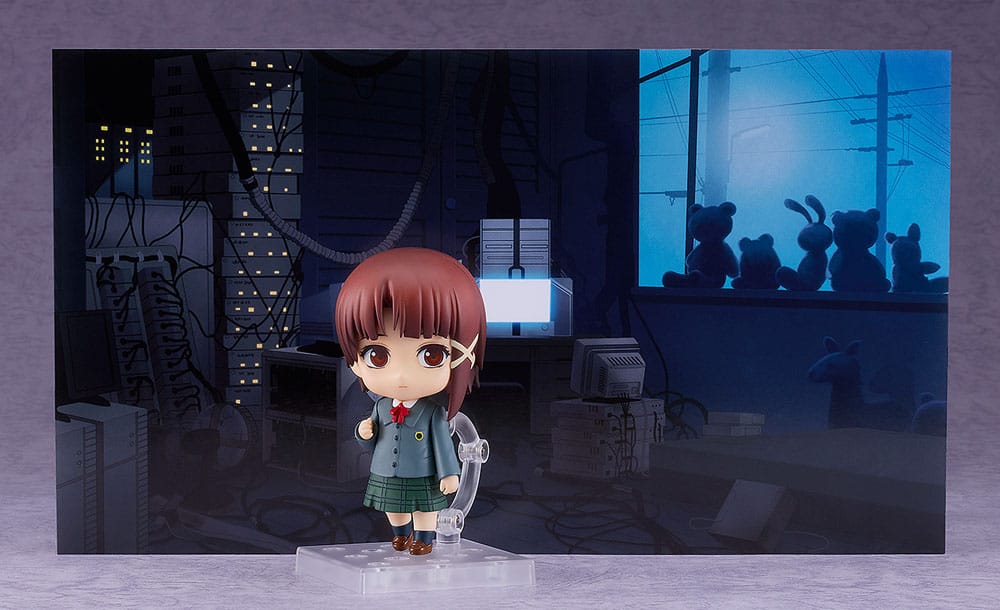 Serial Experiments Lain Nendoroid Action Figure Lain Iwakura 10cm - Mini Figures - Good Smile Company - Hobby Figures UK