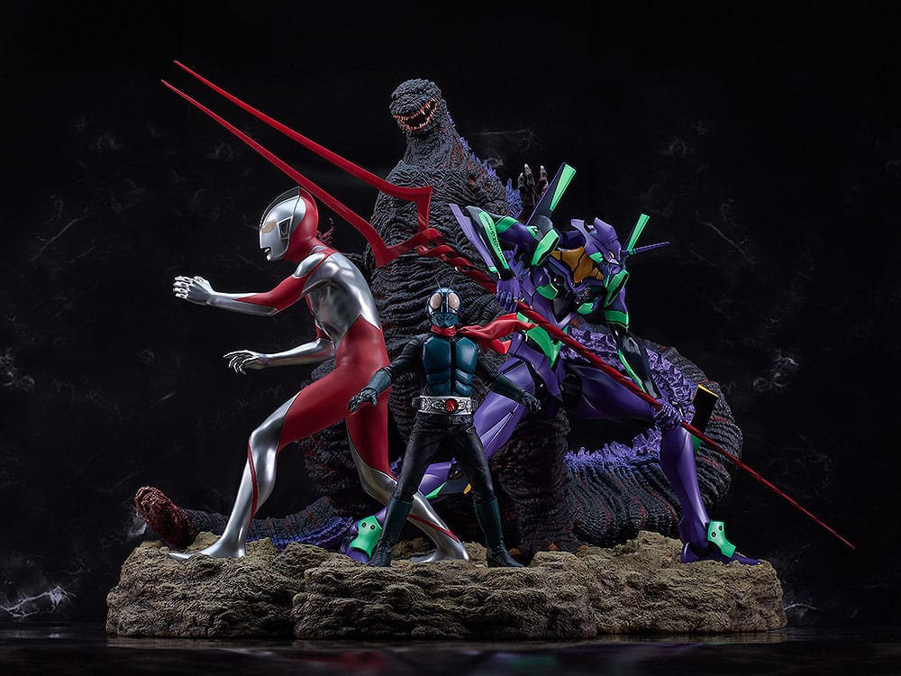 Shin Japan Hero Universe Statue Evangelion Unit-01 51cm - Scale Statue - Good Smile Company - Hobby Figures UK
