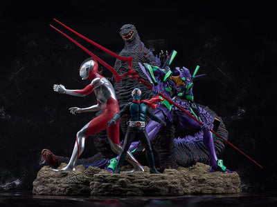 Shin Japan Hero Universe Statue Evangelion Unit-01 51cm - Scale Statue - Good Smile Company - Hobby Figures UK