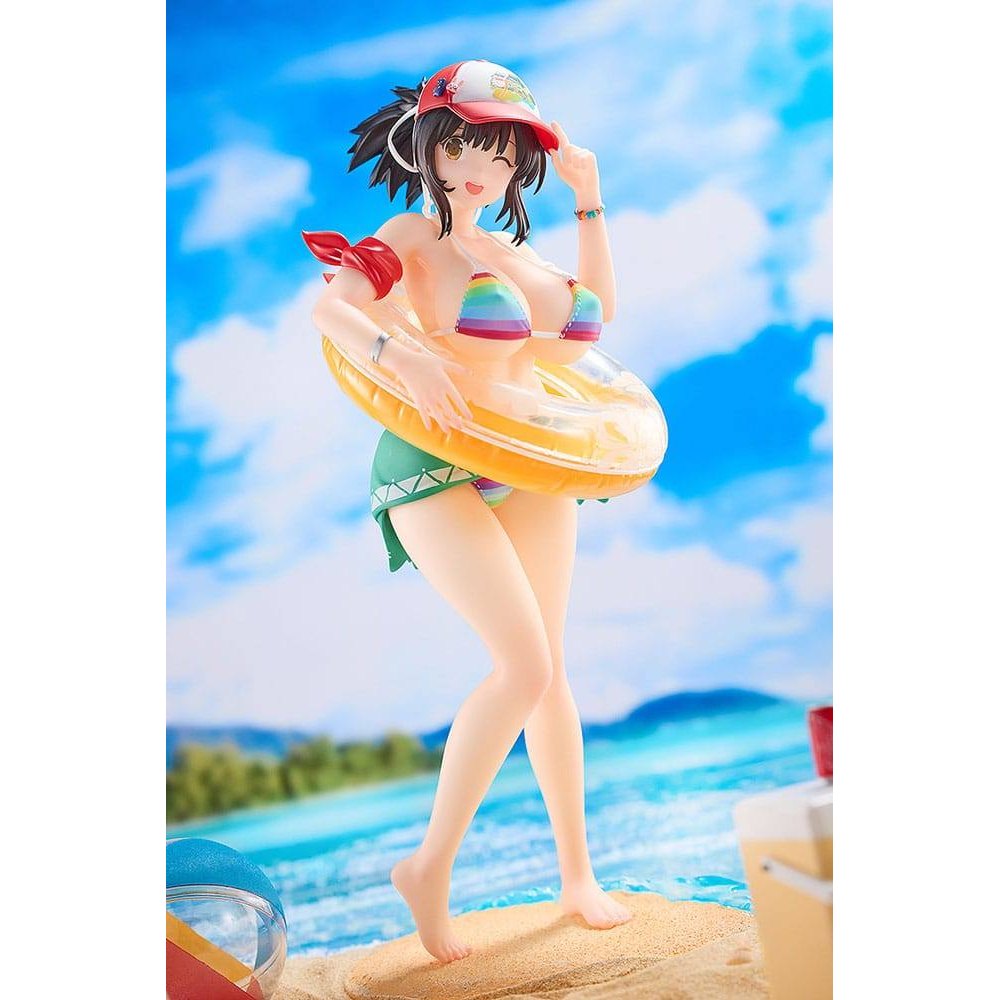 Shinobi Master Senran Kagura: New Link PVC Statue 1/6 Asuka: Swimsuit Ver. 27cm - Scale Statue - Honey² - Hobby Figures UK