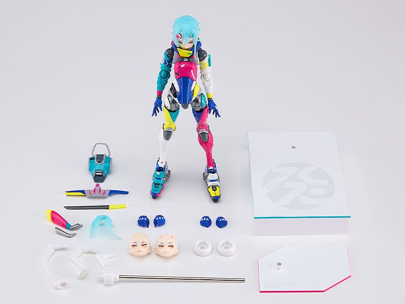 Shojo-Hatsudoki Diecast / PVC Action Figure Motored Cyborg Runner SSX_155 Psychedelic Rush 17cm - Action Figures - Good Smile Company - Hobby Figures UK