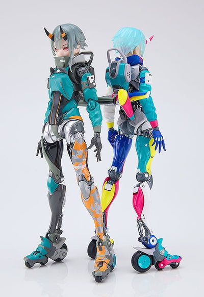 Shojo-Hatsudoki Diecast / PVC Action Figure Motored Cyborg Runner SSX_155 Psychedelic Rush 17cm - Action Figures - Good Smile Company - Hobby Figures UK