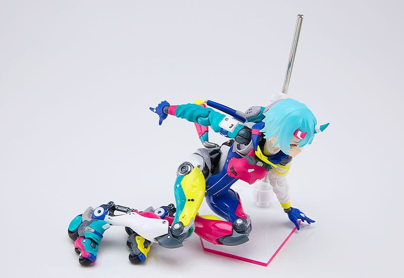 Shojo-Hatsudoki Diecast / PVC Action Figure Motored Cyborg Runner SSX_155 Psychedelic Rush 17cm - Action Figures - Good Smile Company - Hobby Figures UK