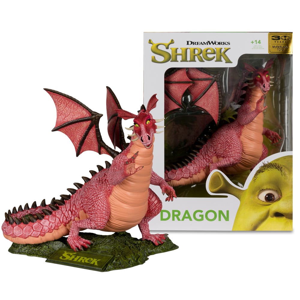 Shrek Mc Farlane´s Dragons Statue Dragon (Shrek) 30cm - Scale Statue - McFarlane Toys - Hobby Figures UK