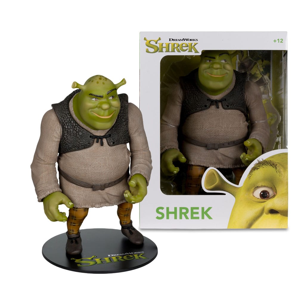 Shrek Movie Posed PVC Statue Shrek 30cm - Scale Statue - McFarlane Toys - Hobby Figures UK