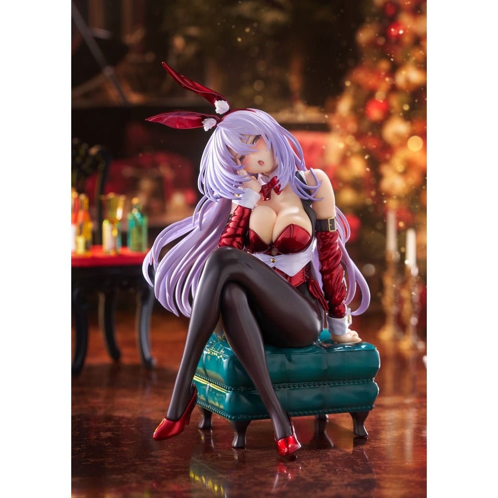 Shy Girls in Love PVC Statue 1/7 U149 Amagasa Tsuduri Bunny Style 18cm - Scale Statue - Plum - Hobby Figures UK