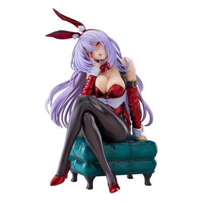 Shy Girls in Love PVC Statue 1/7 U149 Amagasa Tsuduri Bunny Style 18cm - Scale Statue - Plum - Hobby Figures UK