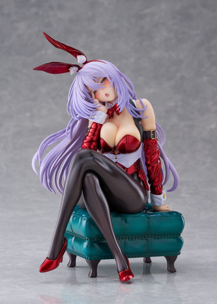 Shy Girls in Love PVC Statue 1/7 U149 Amagasa Tsuduri Bunny Style 18cm - Scale Statue - Plum - Hobby Figures UK