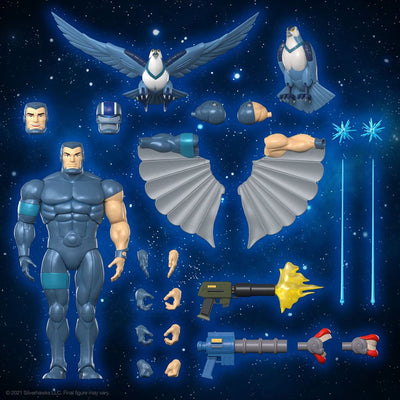 SilverHawks Ultimates Action Figure Steelwill 18cm - Action Figures - Super7 - Hobby Figures UK