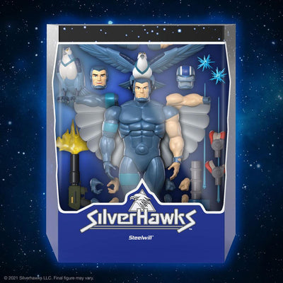 SilverHawks Ultimates Action Figure Steelwill 18cm - Action Figures - Super7 - Hobby Figures UK