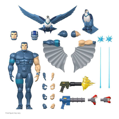 SilverHawks Ultimates Action Figure Steelwill 18cm - Action Figures - Super7 - Hobby Figures UK