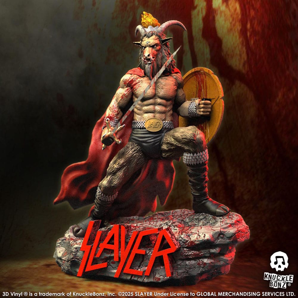Slayer 3D Vinyl Statue Show No Mercy Minotaur 22cm - Scale Statue - Knucklebonz - Hobby Figures UK