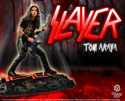 Slayer Rock Iconz Statue 1/9 Tom Araya II 22cm - Scale Statue - Knucklebonz - Hobby Figures UK