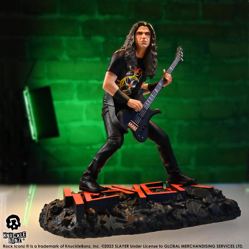 Slayer Rock Iconz Statue 1/9 Tom Araya II 22cm - Scale Statue - Knucklebonz - Hobby Figures UK