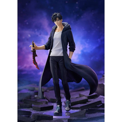 Solo Leveling Pop Up Parade PVC Statue Sung Jinwoo L Size 24cm - Scale Statue - Good Smile Company - Hobby Figures UK